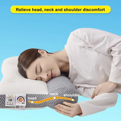 Adjustable Travel Neck Pillow, Ergonomic Design