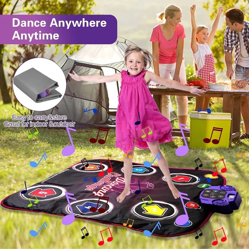 Fun Kids Dance Pad with Lights and 5 Game Modes