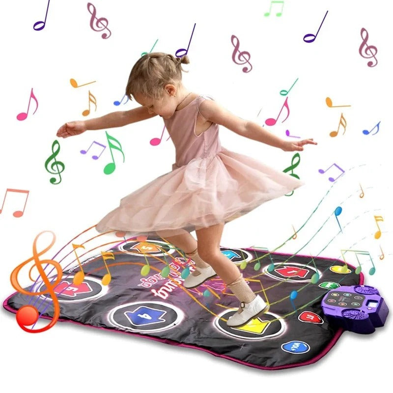 Fun Kids Dance Pad with Lights and 5 Game Modes