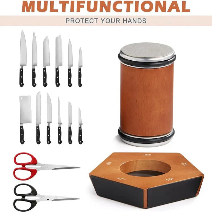 Easy Sharpen Diamond Wheel Knife Sharpener