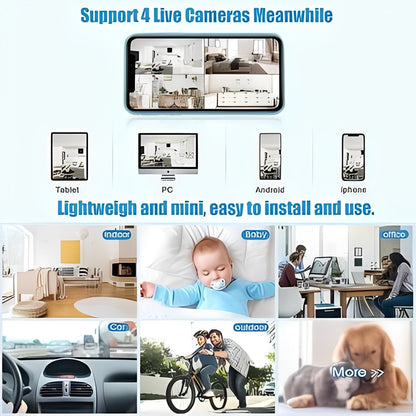 Compact Portable Wireless Security Camera