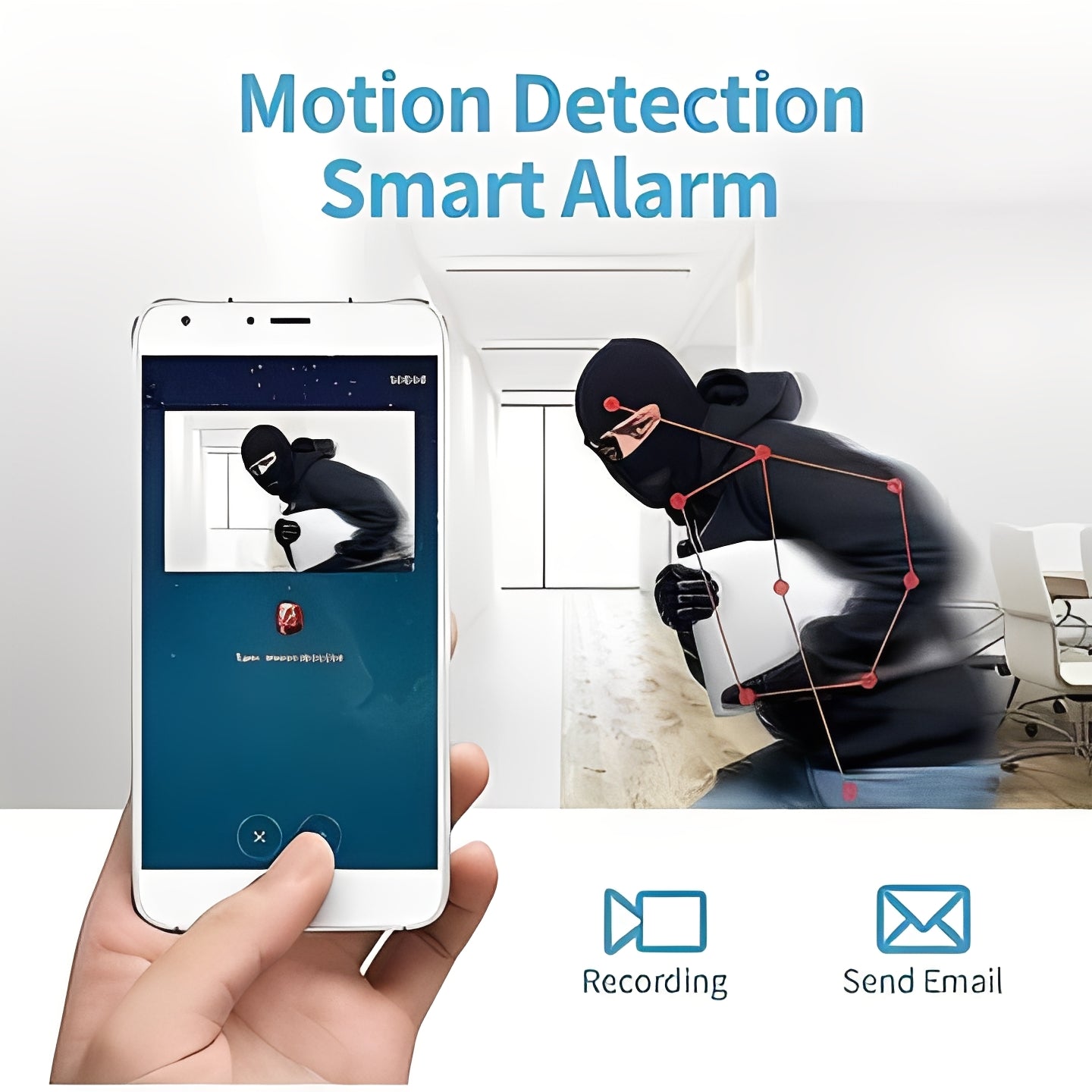 Compact Portable Wireless Security Camera