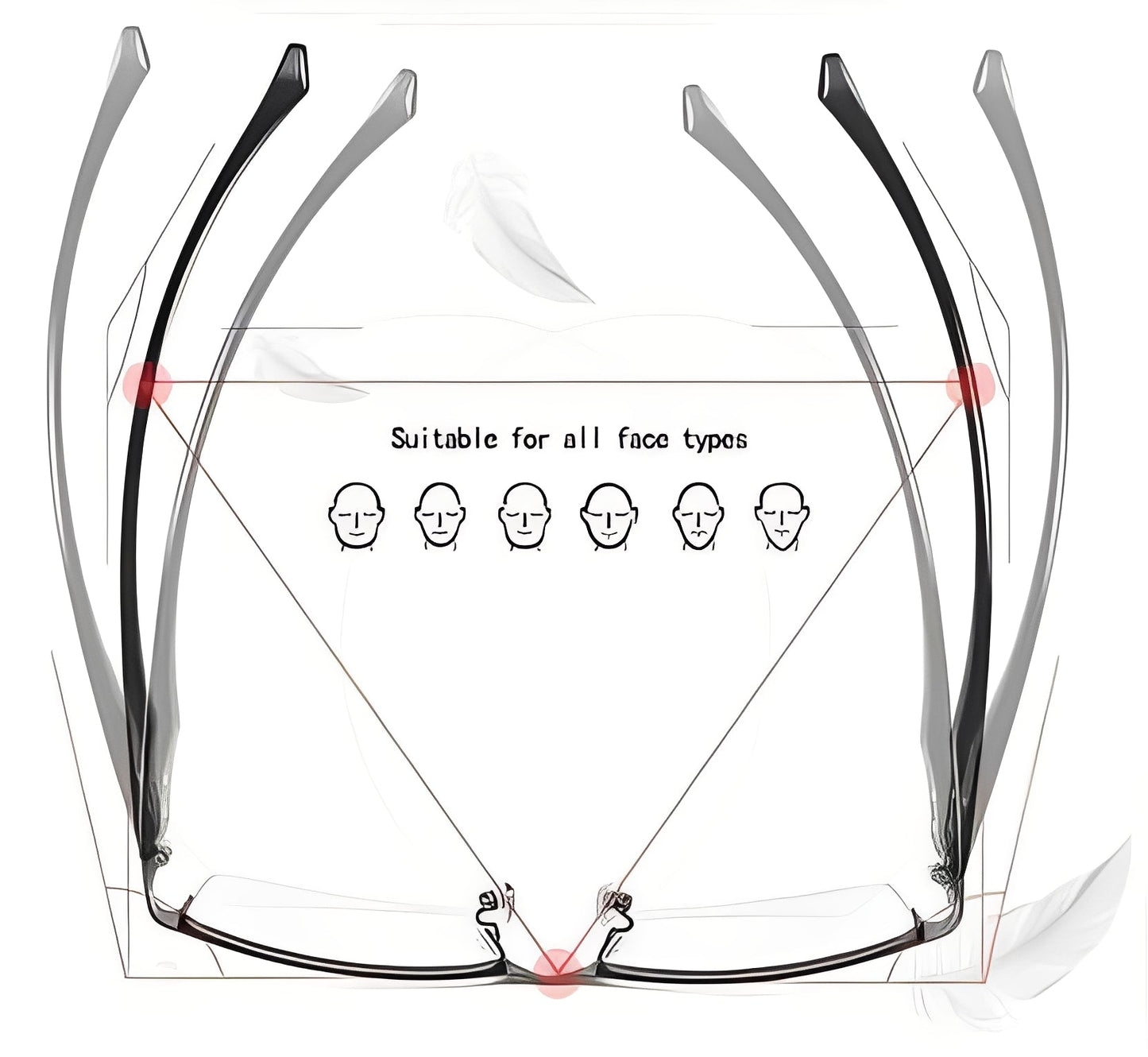 Advanced Sunglasses with Polarized Lenses