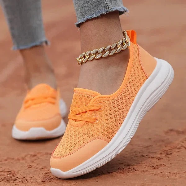 Breathable Women's Wedge Sneakers