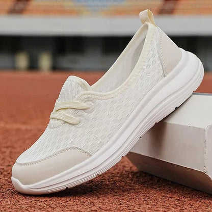 Breathable Women's Wedge Sneakers