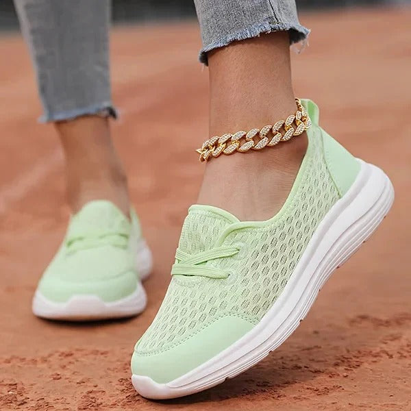 Breathable Women's Wedge Sneakers