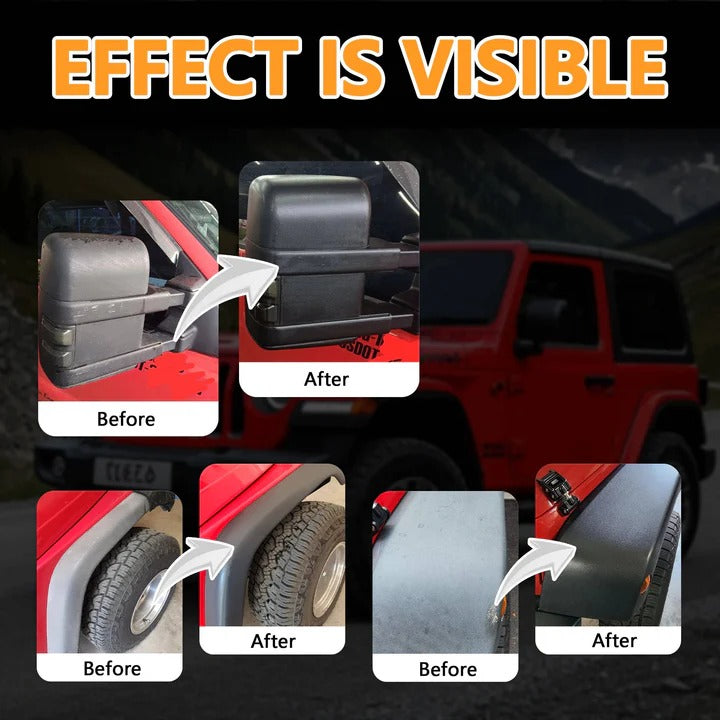 Easy Tire Shine Cleaning Kit with Foam Applicator