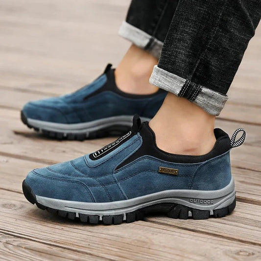 Comfortable Hiking Boots with Soft Insoles and Grippy Soles - Ortekor