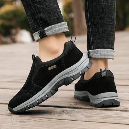 Comfortable Hiking Boots with Soft Insoles and Grippy Soles