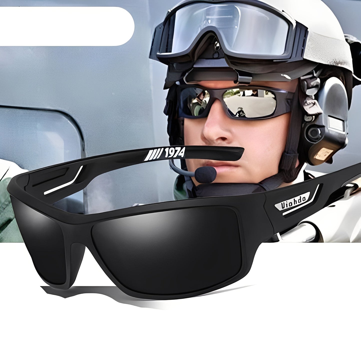 Trendy Polarized Shades With Color Changing Lenses