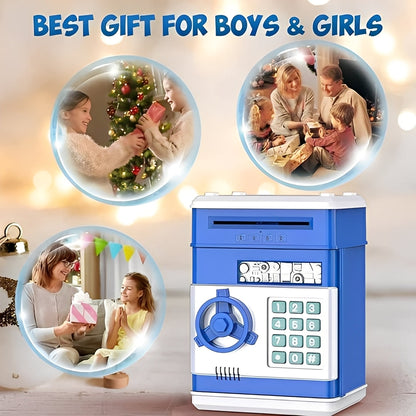 Secure Digital Money Box for Children with Lock