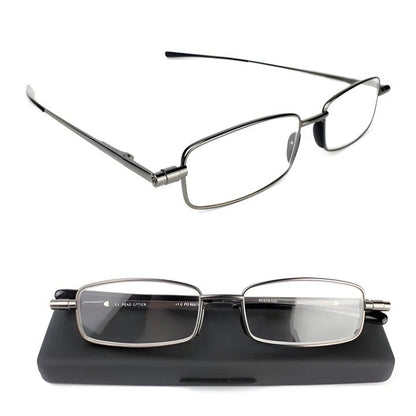 Compact Reading Glasses with Metal Frame