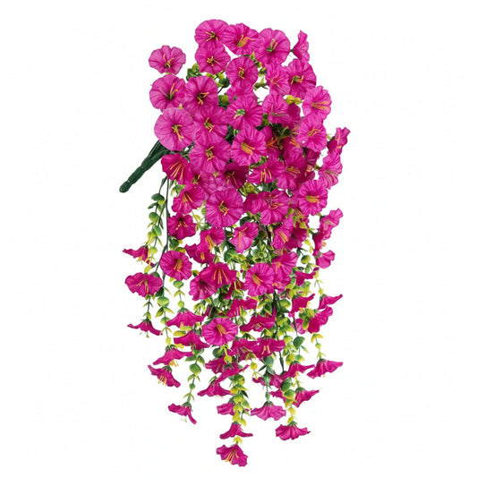 Colorful Silk Floral Hanging Decor - Ortekor