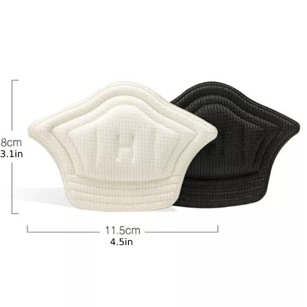 Comfortable Shoe Insoles with Cushioning and Sticky Back