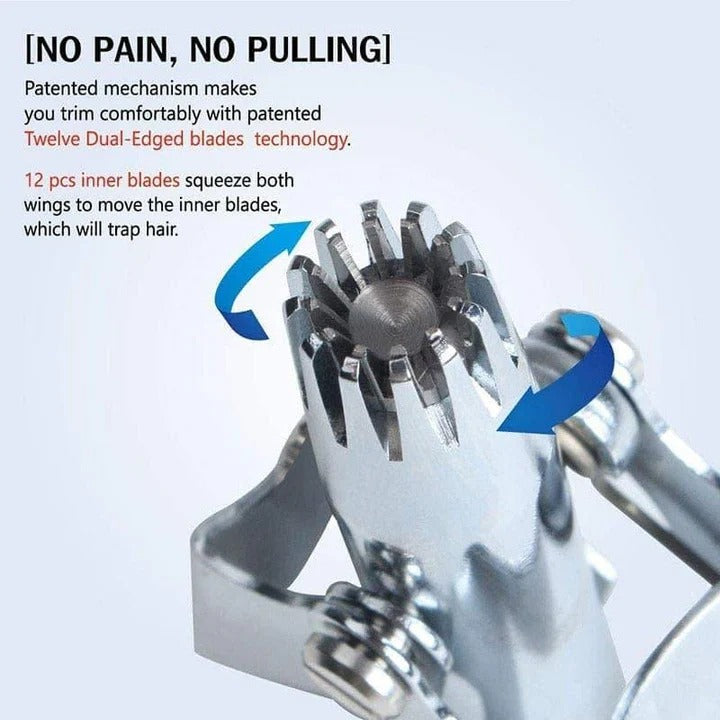 Premium Metal Nose Ear Trimmer Kit