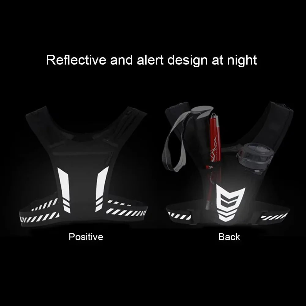 Sporty Fitness Waist Pack with Phone Pocket and Pouch