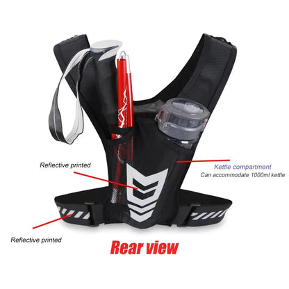 Sporty Fitness Waist Pack with Phone Pocket and Pouch