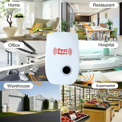 Electronic Pest Repeller with Advanced Sonic Technology