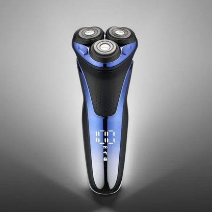 Rechargeable Mens Electric Razor Shaver Kit - Ortekor
