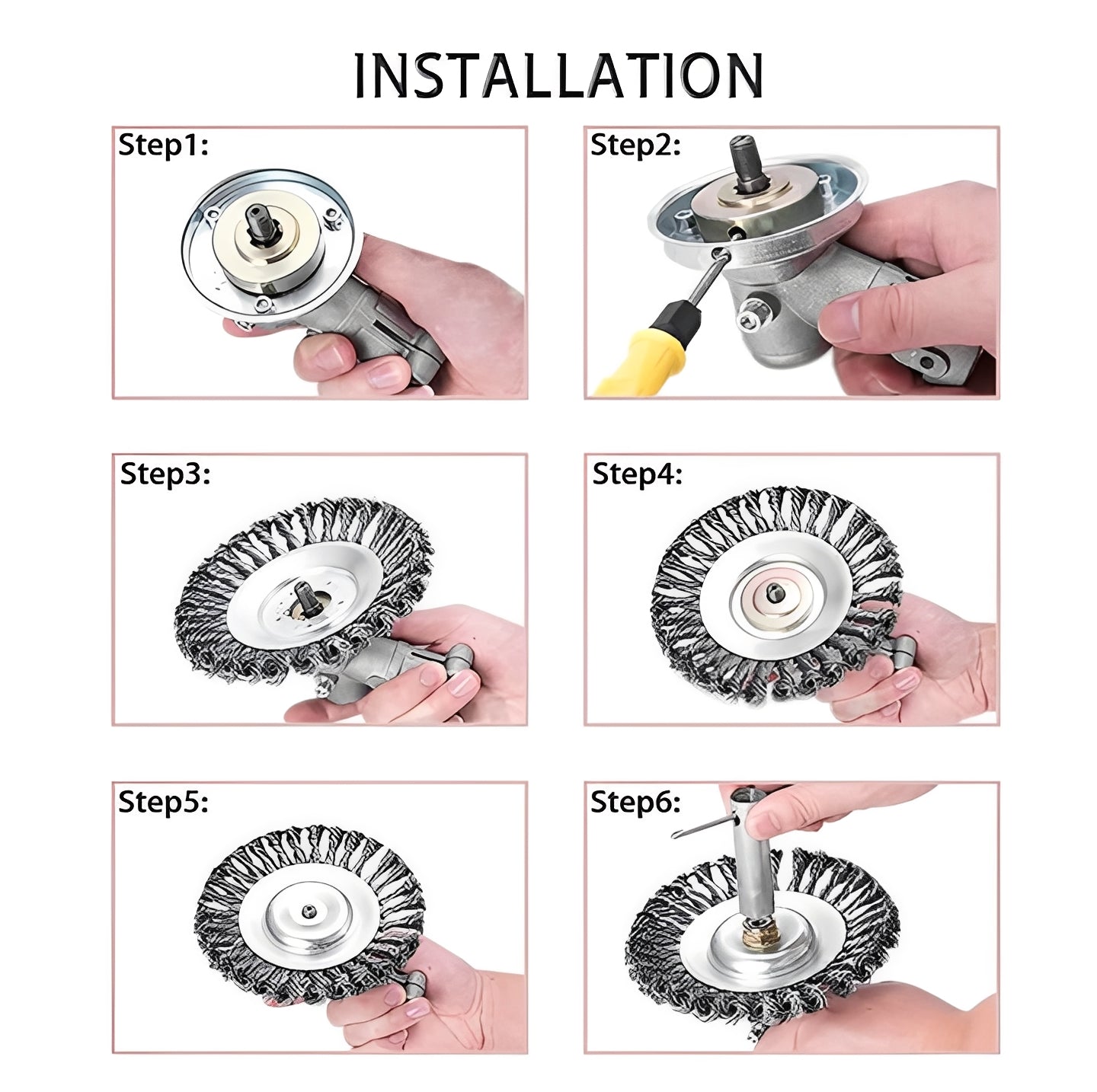 Durable Metal Lawn Trimmer Weed Cutter Blade
