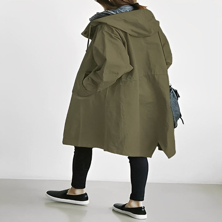 Ladies Classic Waterproof Parka Coat
