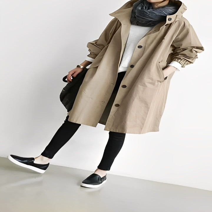 Ladies Classic Waterproof Parka Coat