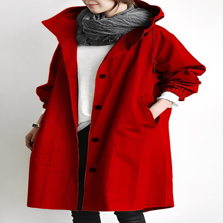 Ladies Classic Waterproof Parka Coat