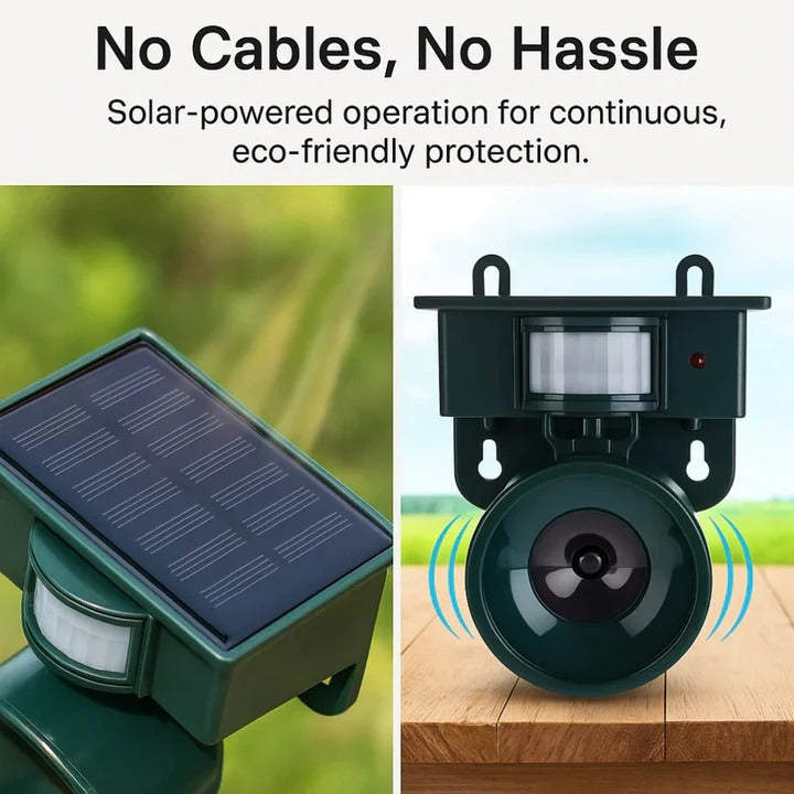 Automatic Bird Repellent System with Motion Sensor