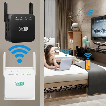 Fast Wireless Range Extender for Home Network