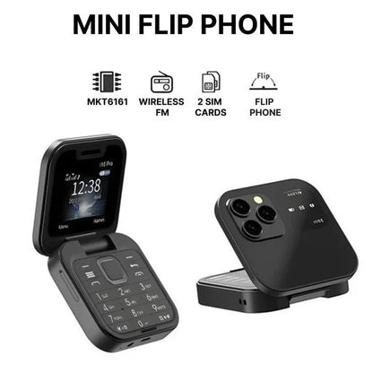 Compact Dual SIM Bluetooth Mobile Phone