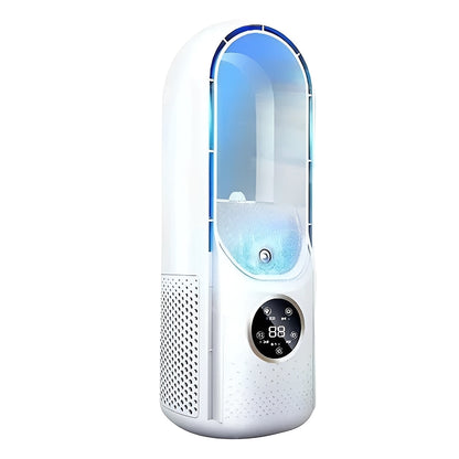 Compact Bladeless Evaporative Air Cooler