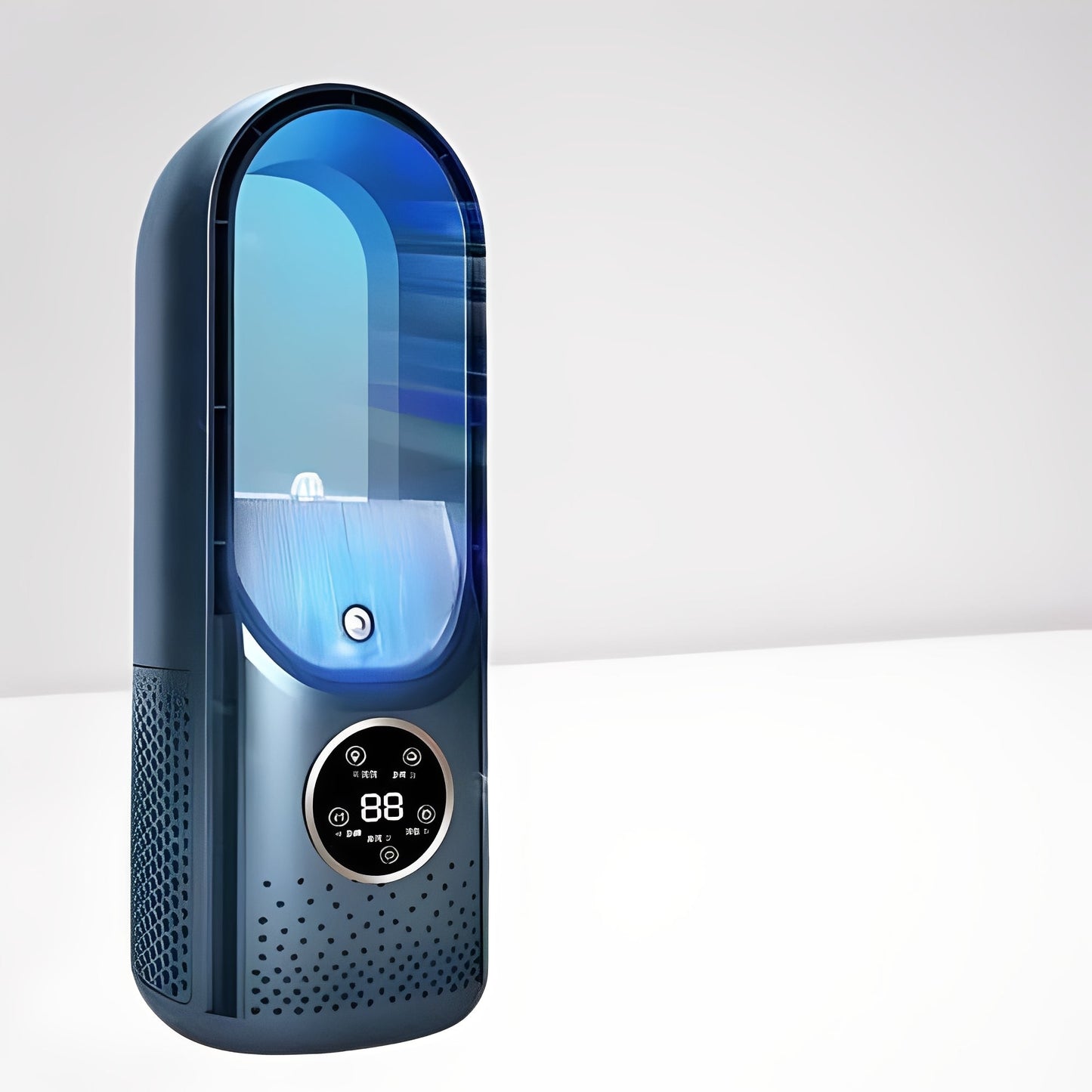 Compact Bladeless Evaporative Air Cooler