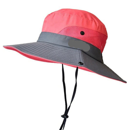 Lightweight Large Brim Summer Hat with Adjustable Strap