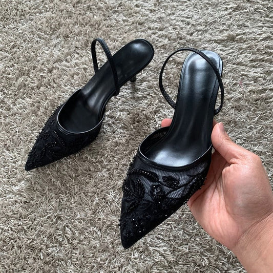 Elegant Slingback Sandals for Women - Ortekor