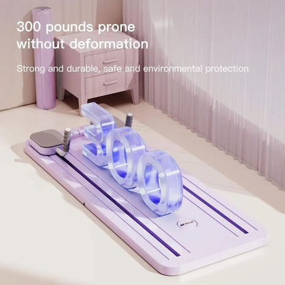 Home Workout Core Exercise Board with Timer and Straps