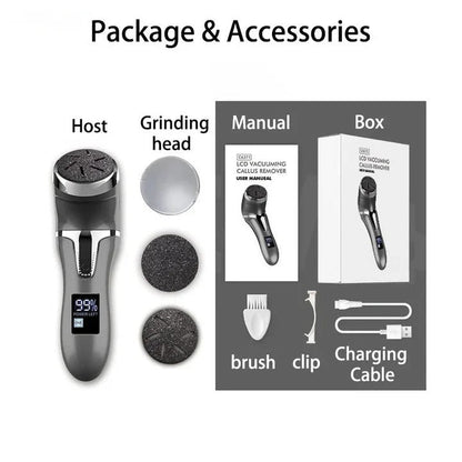 Easy to Use Electric Foot File with Adjustable Speed