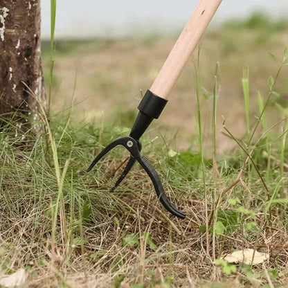 Ergonomic Garden Weeder with 4 Claw Grip