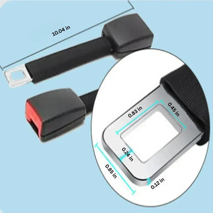 Easy Fit Seat Belt Extender with Rigid Post