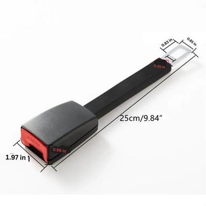Easy Fit Seat Belt Extender with Rigid Post