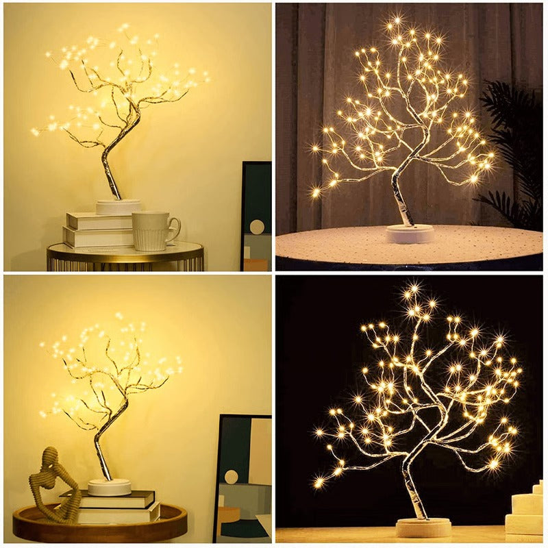 Cozy Wooden Table Lamp with Soft White LED Light