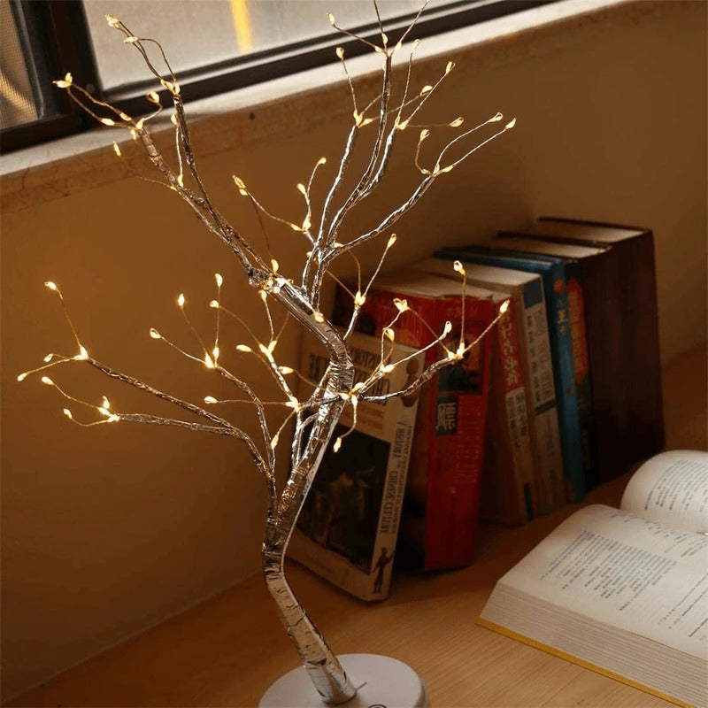 Cozy Wooden Table Lamp with Soft White LED Light