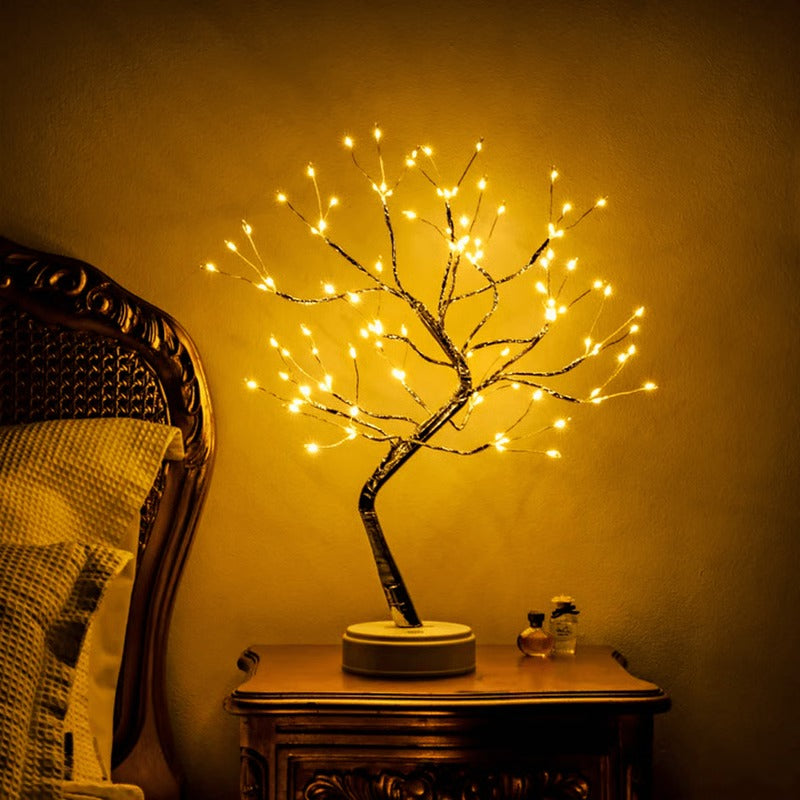 Cozy Wooden Table Lamp with Soft White LED Light