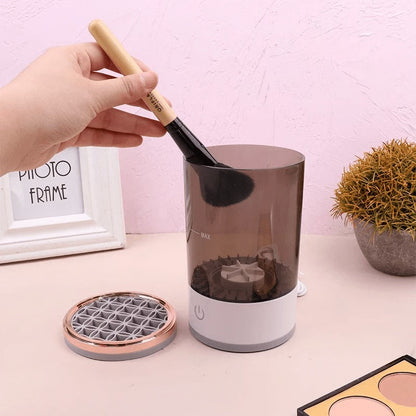 Easy Makeup Brush Cleaner with Advanced Cleaning Tool