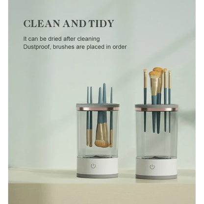 Easy Makeup Brush Cleaner with Advanced Cleaning Tool