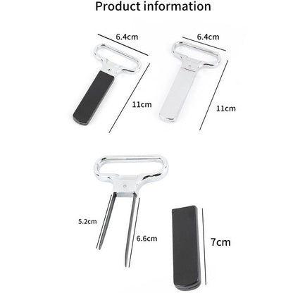 Easy Wine Bottle Opener with Durable Metal Design