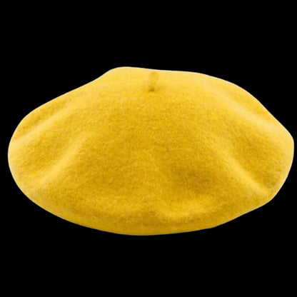 Soft Woolen Beret Hat for Women and Girls