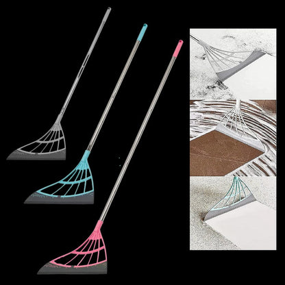 Extendable Handle Rubber Floor Broom