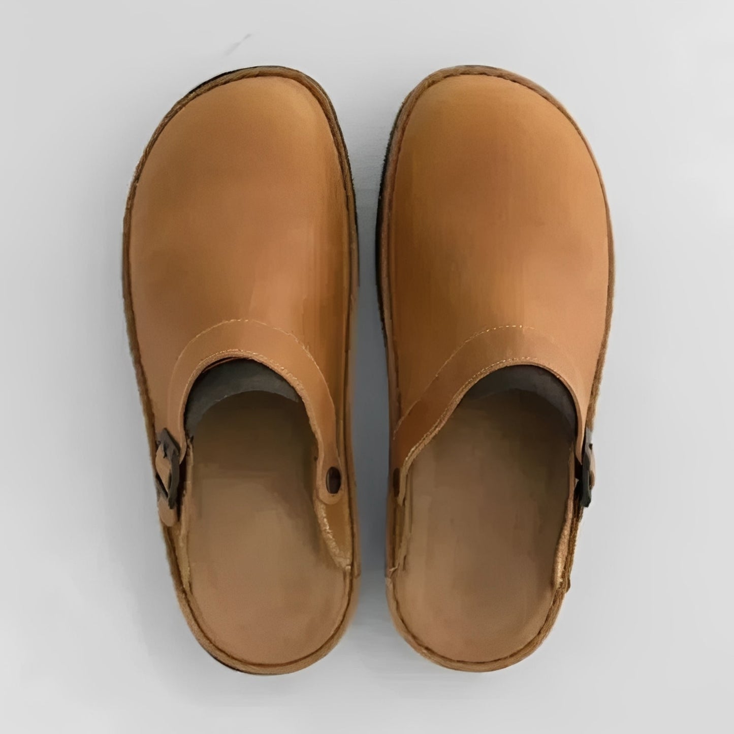 Comfortable Mens Genuine Leather Slipper Shoes