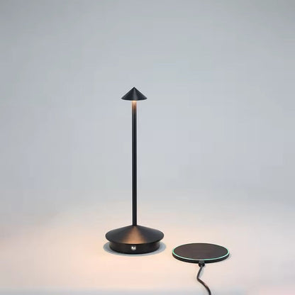 Portable LED Table Lamp with USB Rechargeable Touch Control - Ortekor