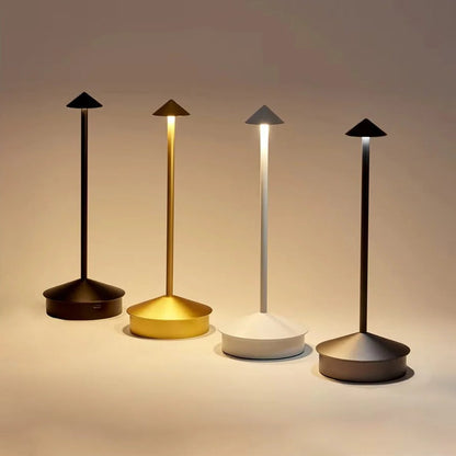 Portable LED Table Lamp with USB Rechargeable Touch Control
